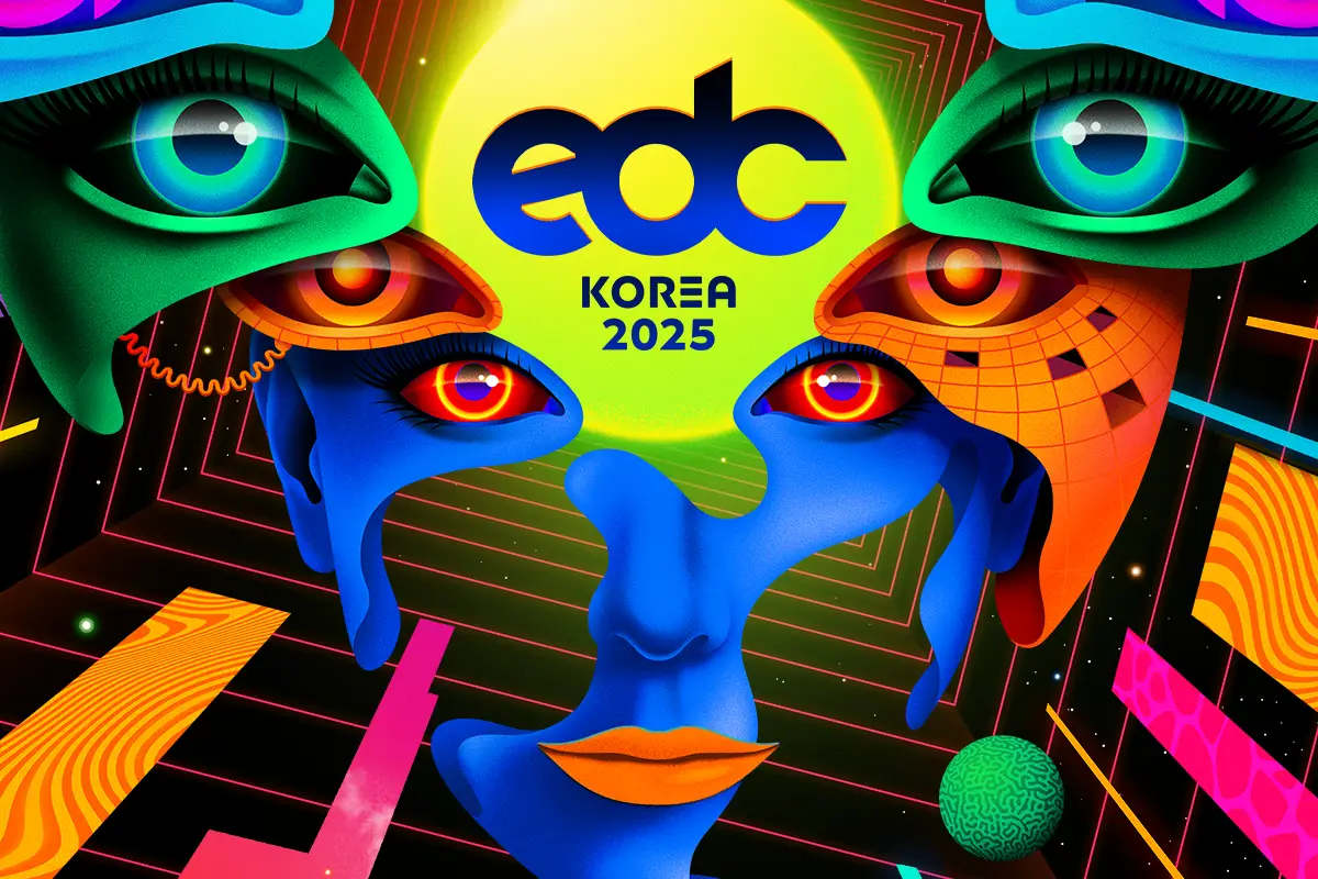EDC KOREA 2025 무대 연출