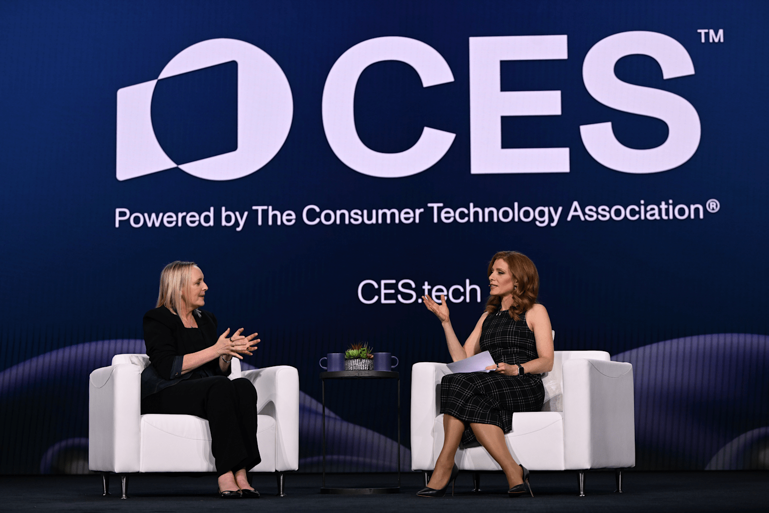 Accenture CEO Highlights AI's Role in Future Business at CES 2