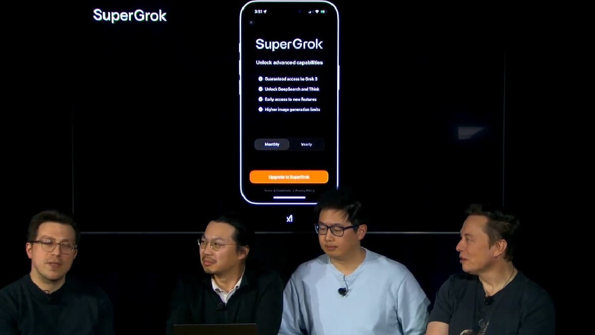Elon Musk unveils Grok 3 AI model, shows it is better at coding and maths  than DeepSeek and ChatGPT
