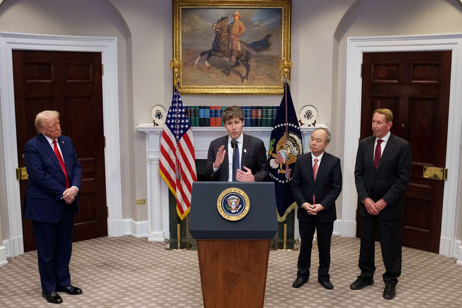 President Trump Delivers Remarks, Announces Infrastructure Plan At White House