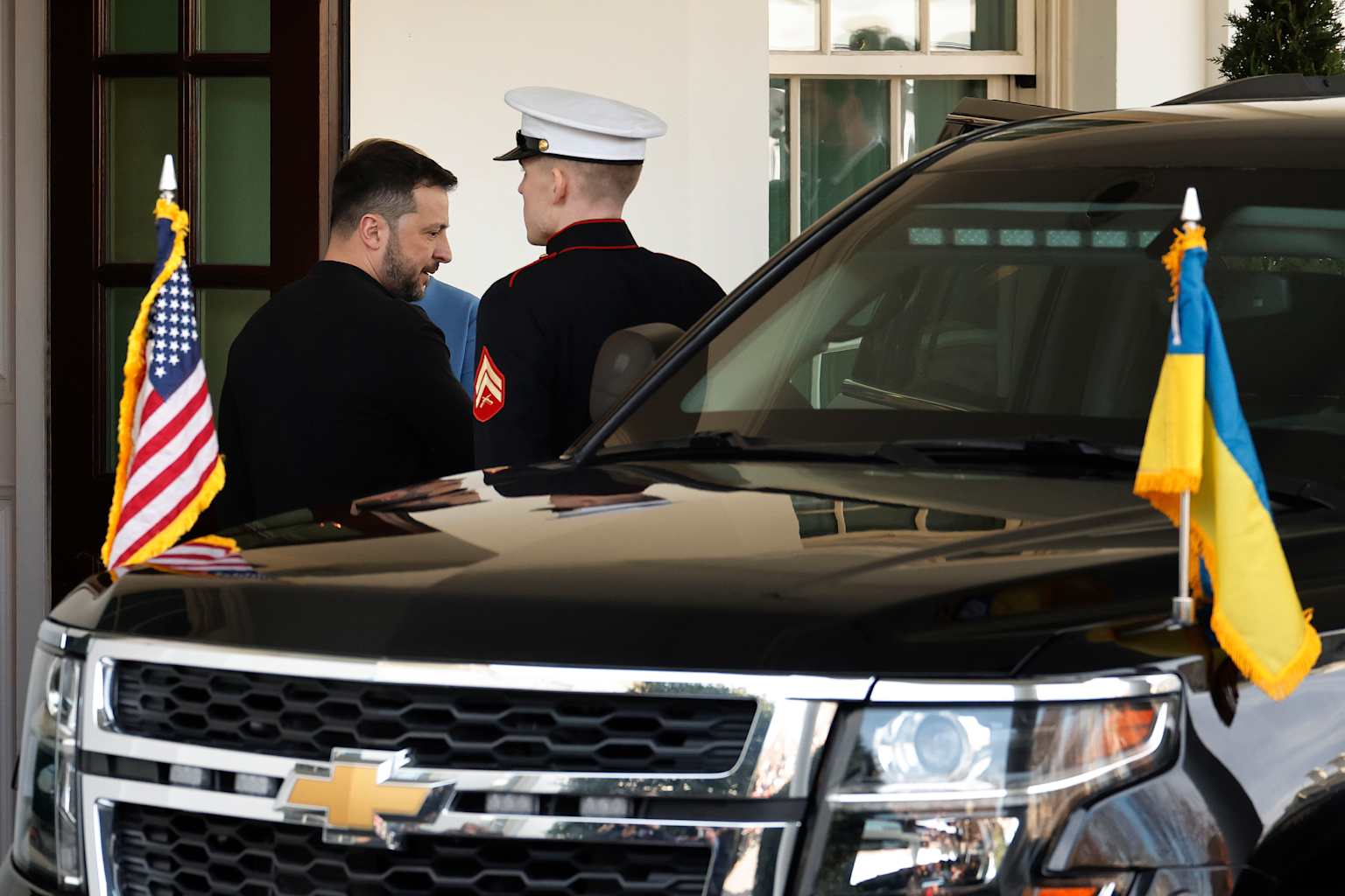 President Trump Hosts Ukrainian President Zelensky At The White House