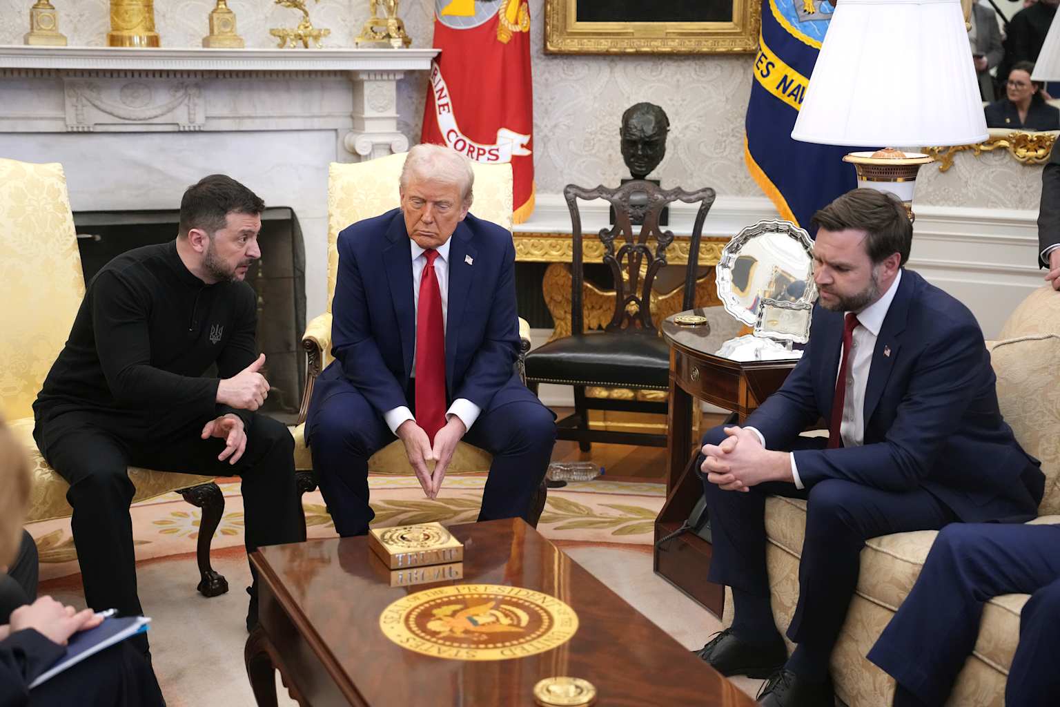 President Trump Hosts Ukrainian President Zelensky At The White House
