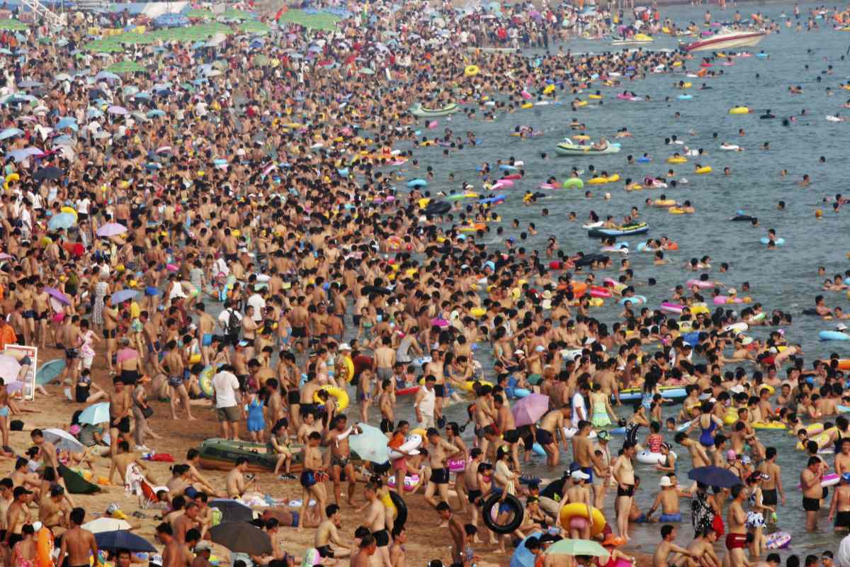 The Most Crowded Places in China