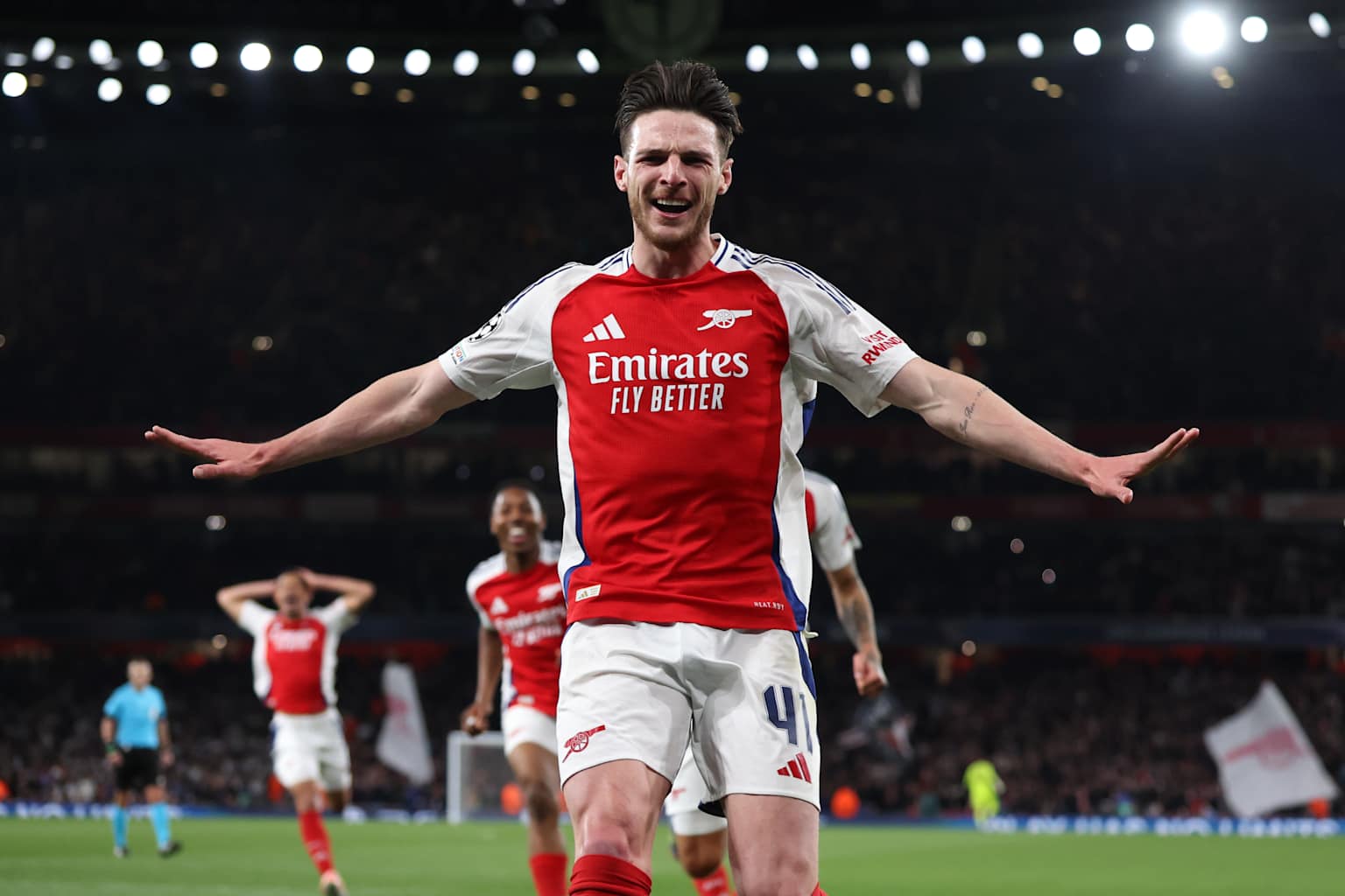 Arsenal FC v Real Madrid C.F. - UEFA Champions League 2024/25 Quarter Final First Leg