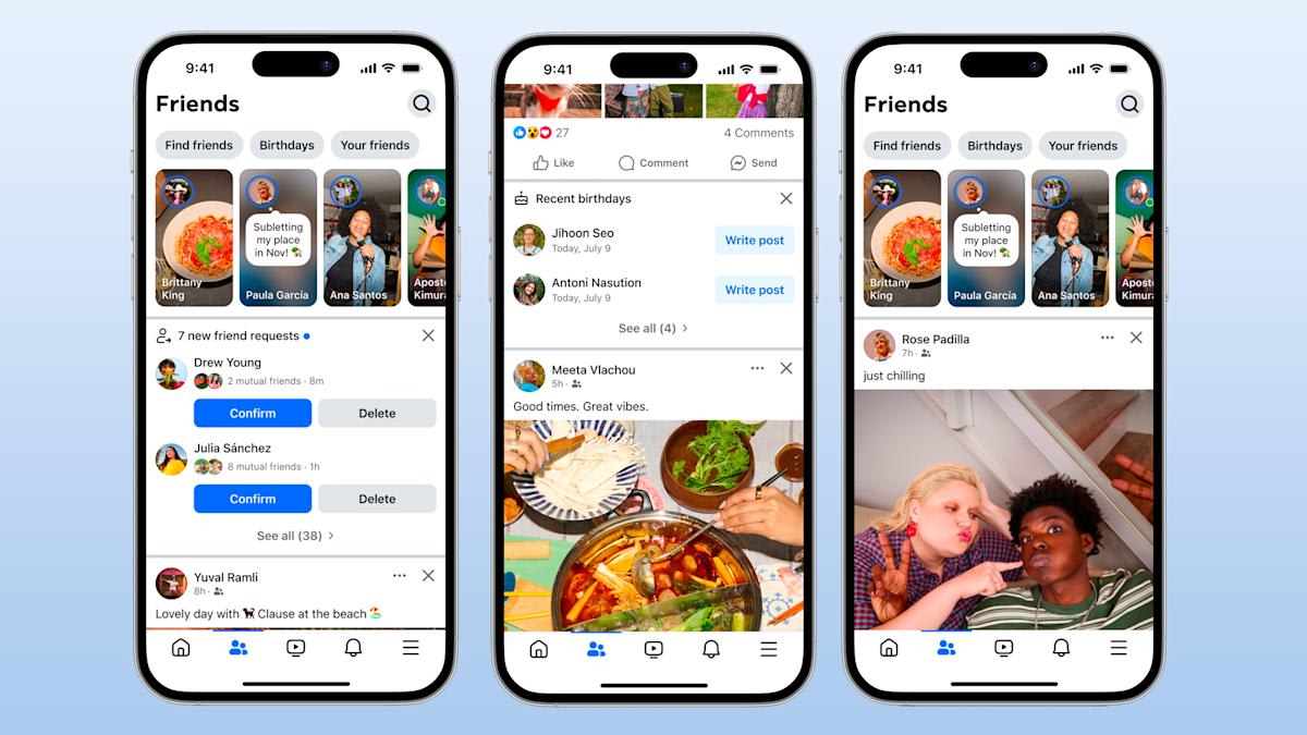 Mark Zuckerberg decides content from your actual friends is ...