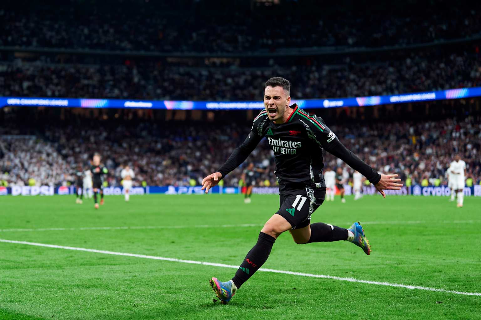 Real Madrid C.F. v Arsenal FC - UEFA Champions League 2024/25 Quarter Final Second Leg