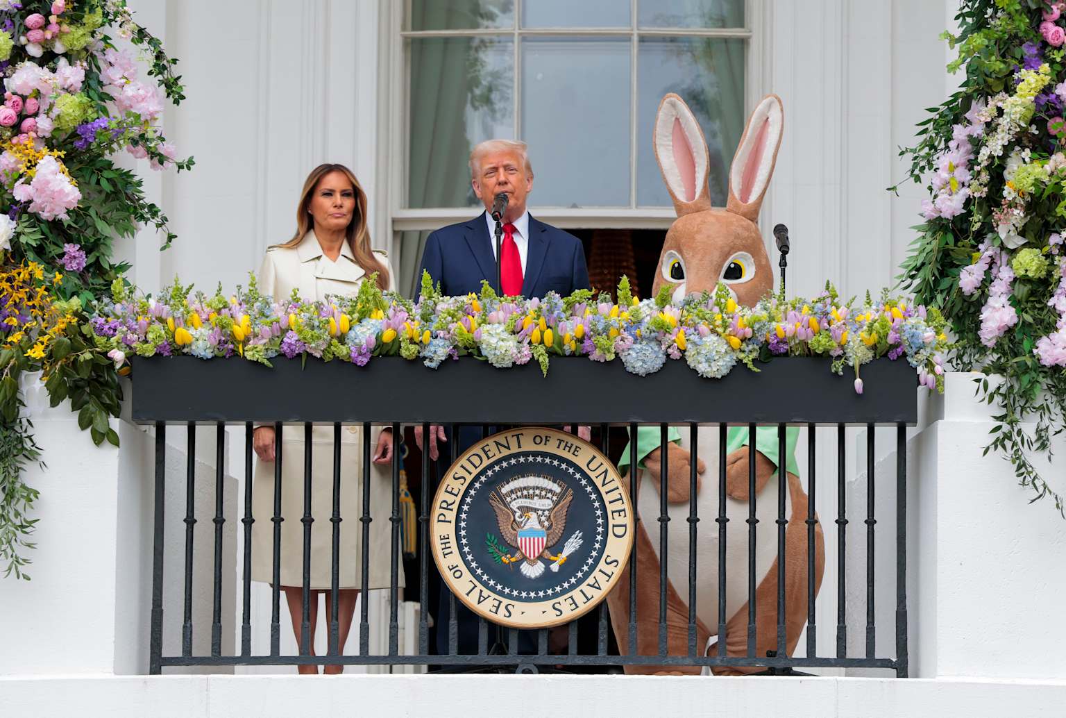 President And Mrs. Trump Host Annual White House Easter Egg Roll