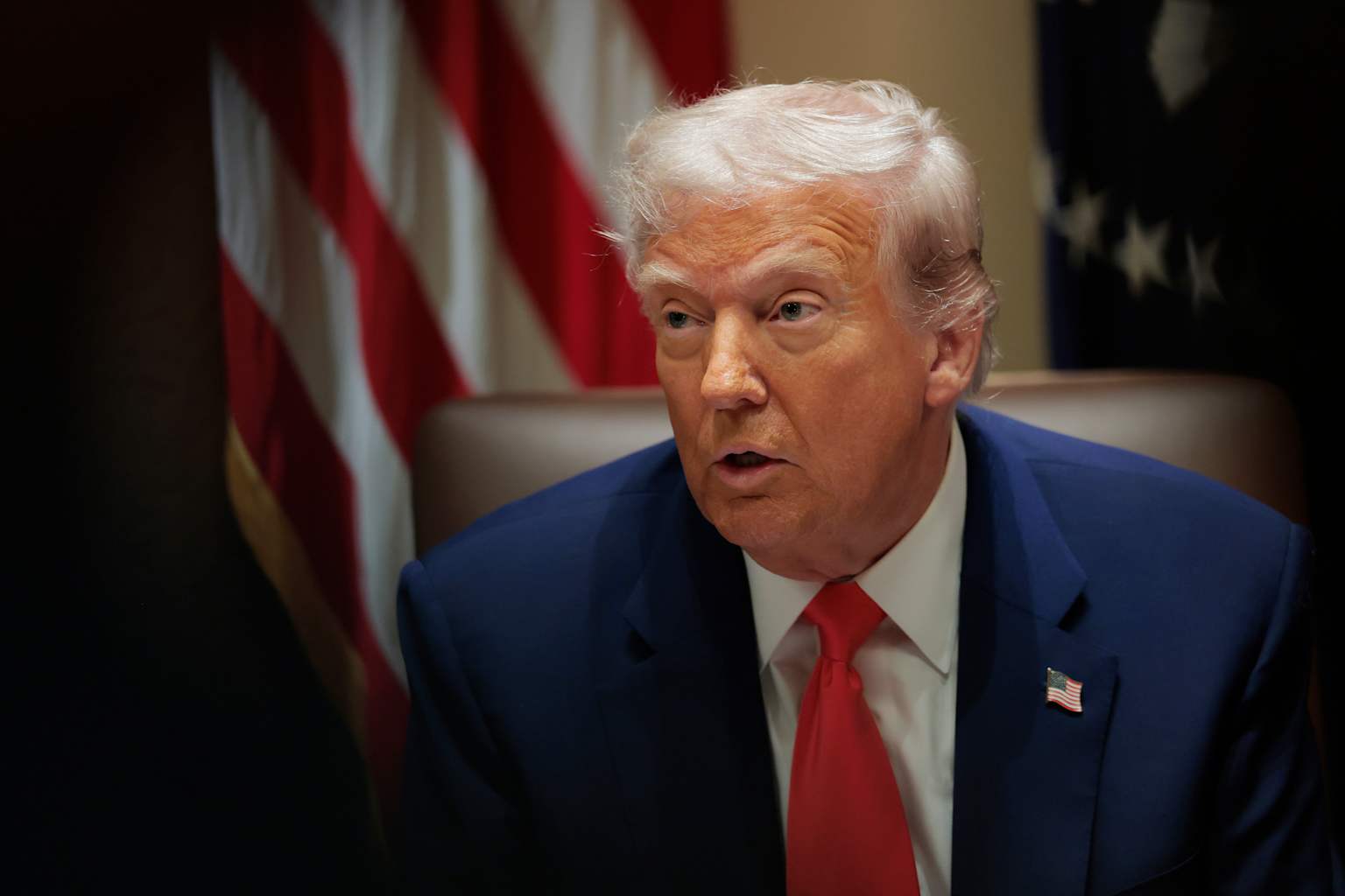 President Trump Presides Over Cabinet Meeting
