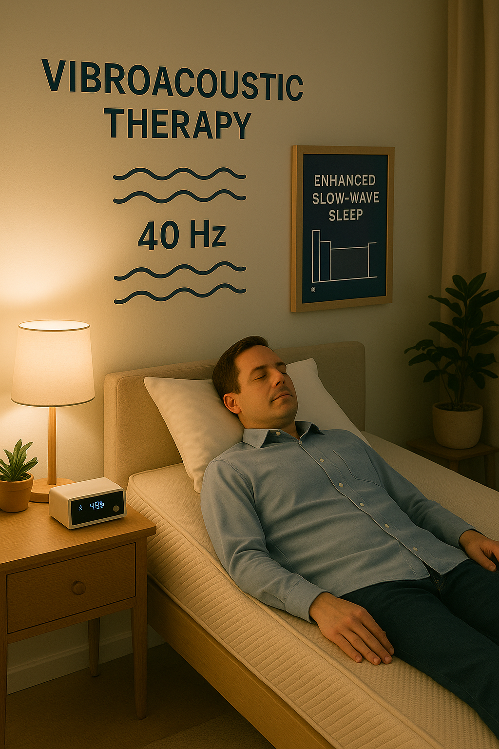 Home Vibroacoustic Therapy Setup