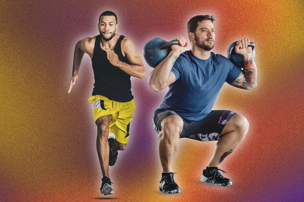 The difference between aerobic and anaerobic exercise.