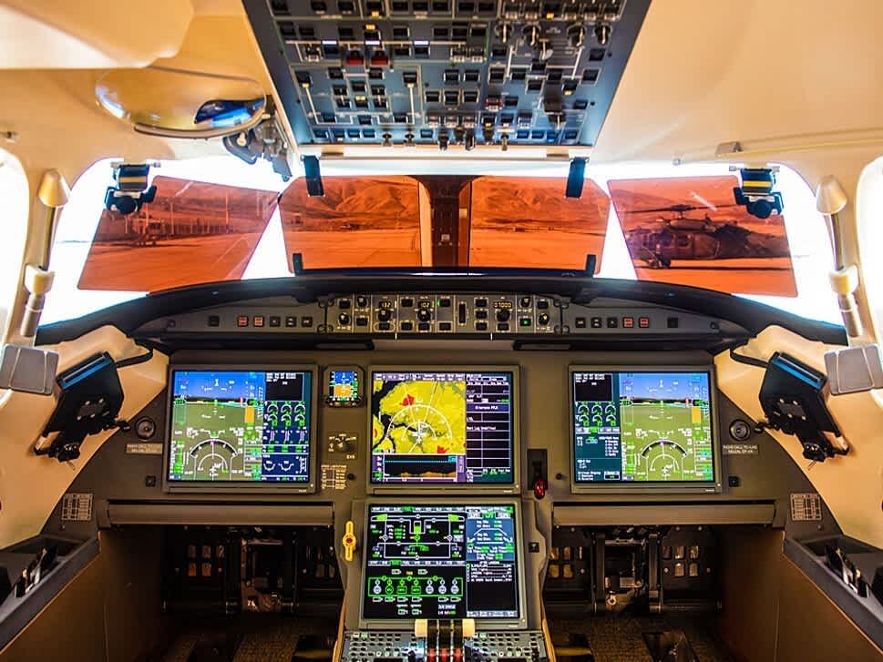 Modern cockpit displays