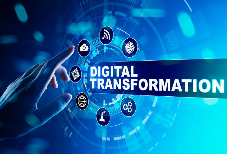 A visual representation of digital transformation