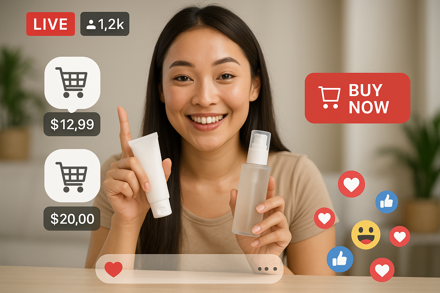 Live shopping and social commerce revolutionizing affiliate marketing