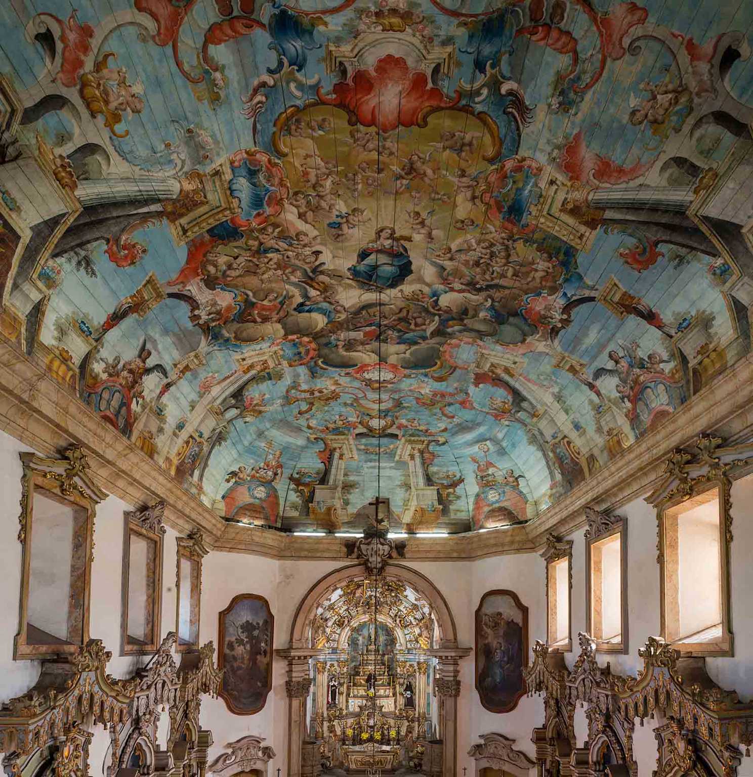 Interior da Igreja São Francisco