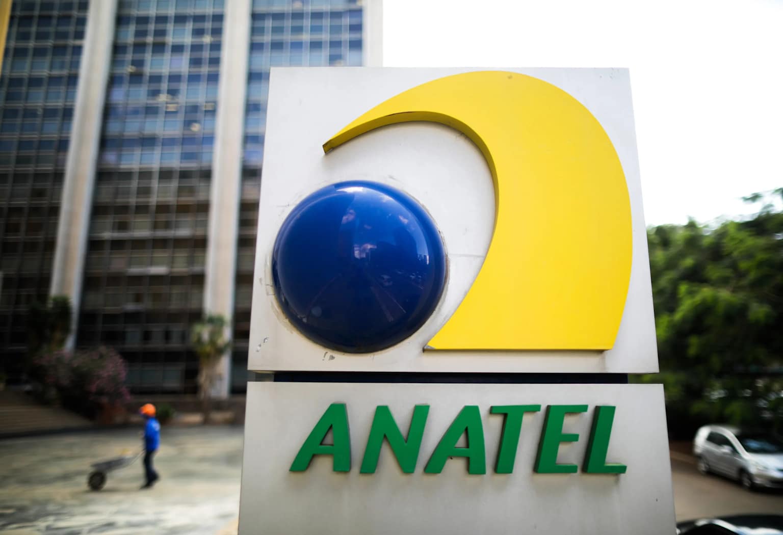 Logo of the Brazilian Telecommunications Regulatory Agency Anatel