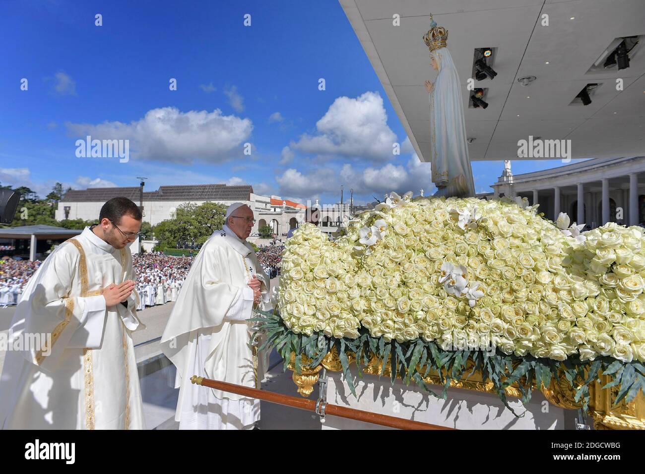 Pope Francis Presides Over the Canonization of Jacinta and Francisco Marto at Fatima