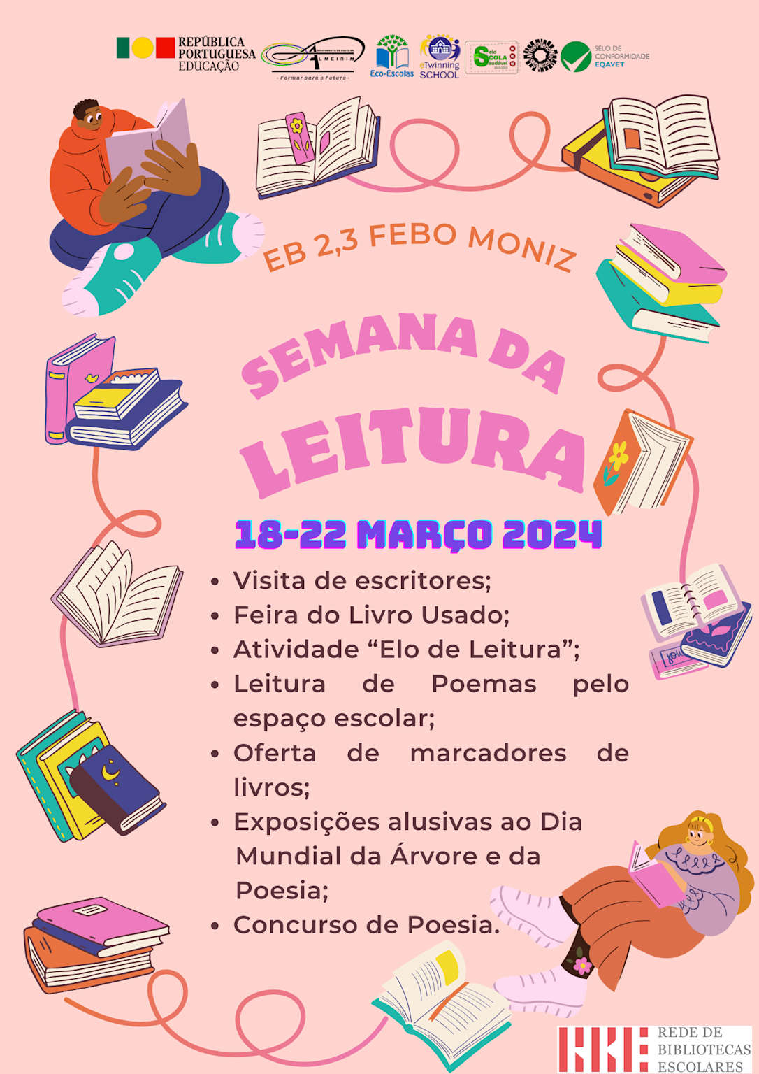 Cartaz da Semana da Leitura