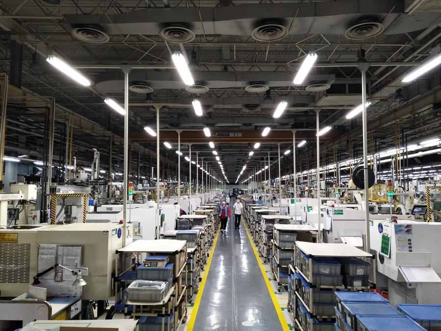 Modern manufacturing facility