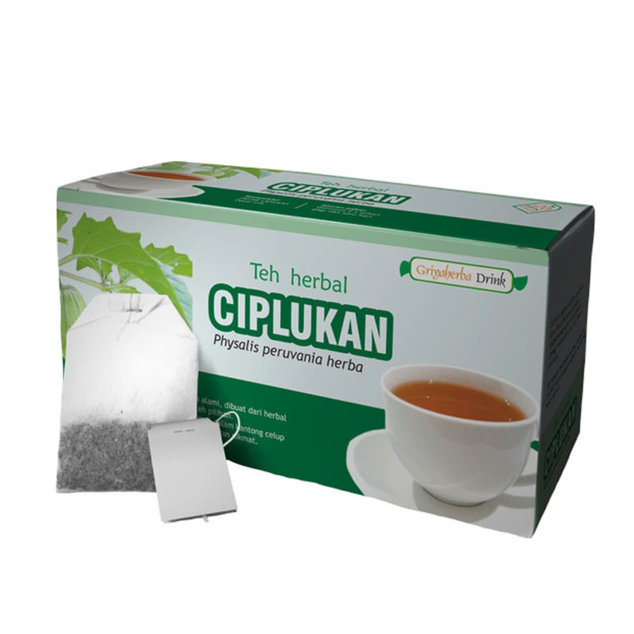 A box of ciplukan herbal tea, physalis peruviana herba.