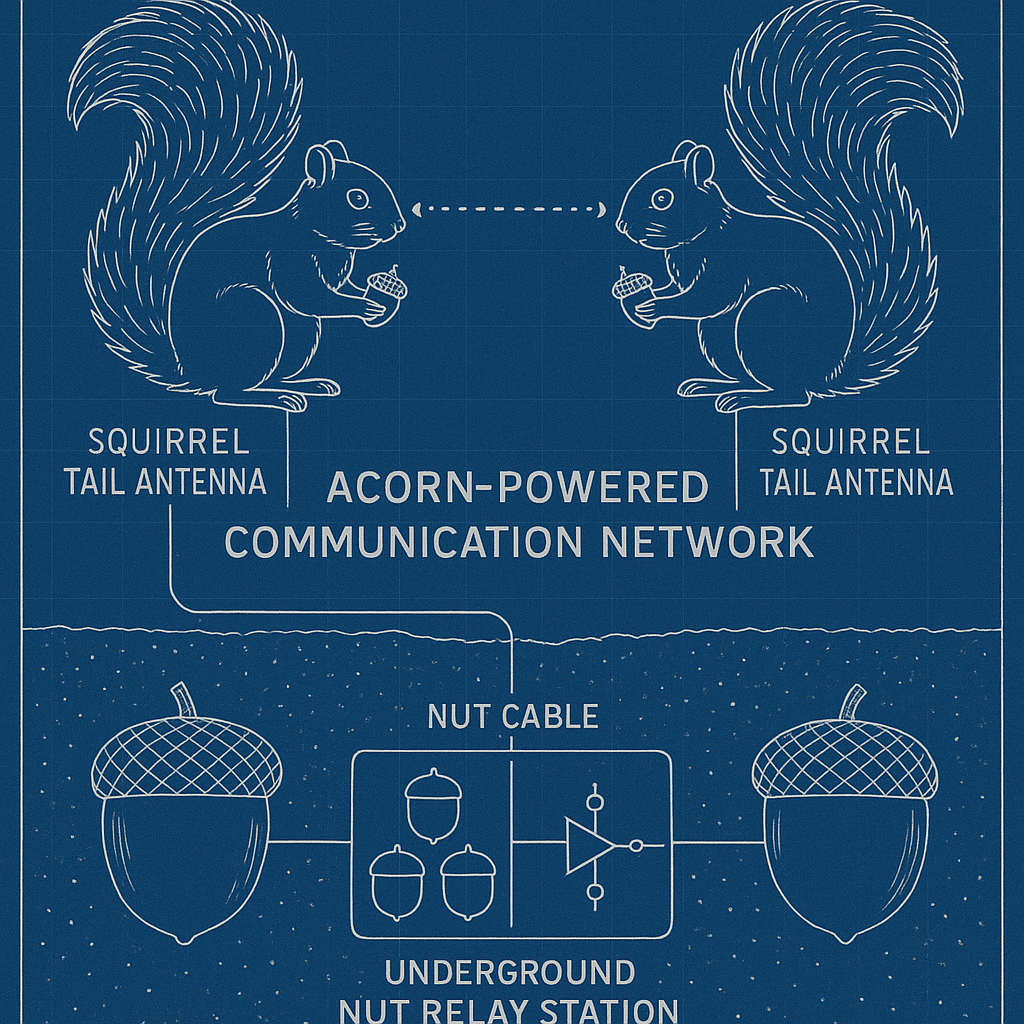Acorn-Powered Communication Network