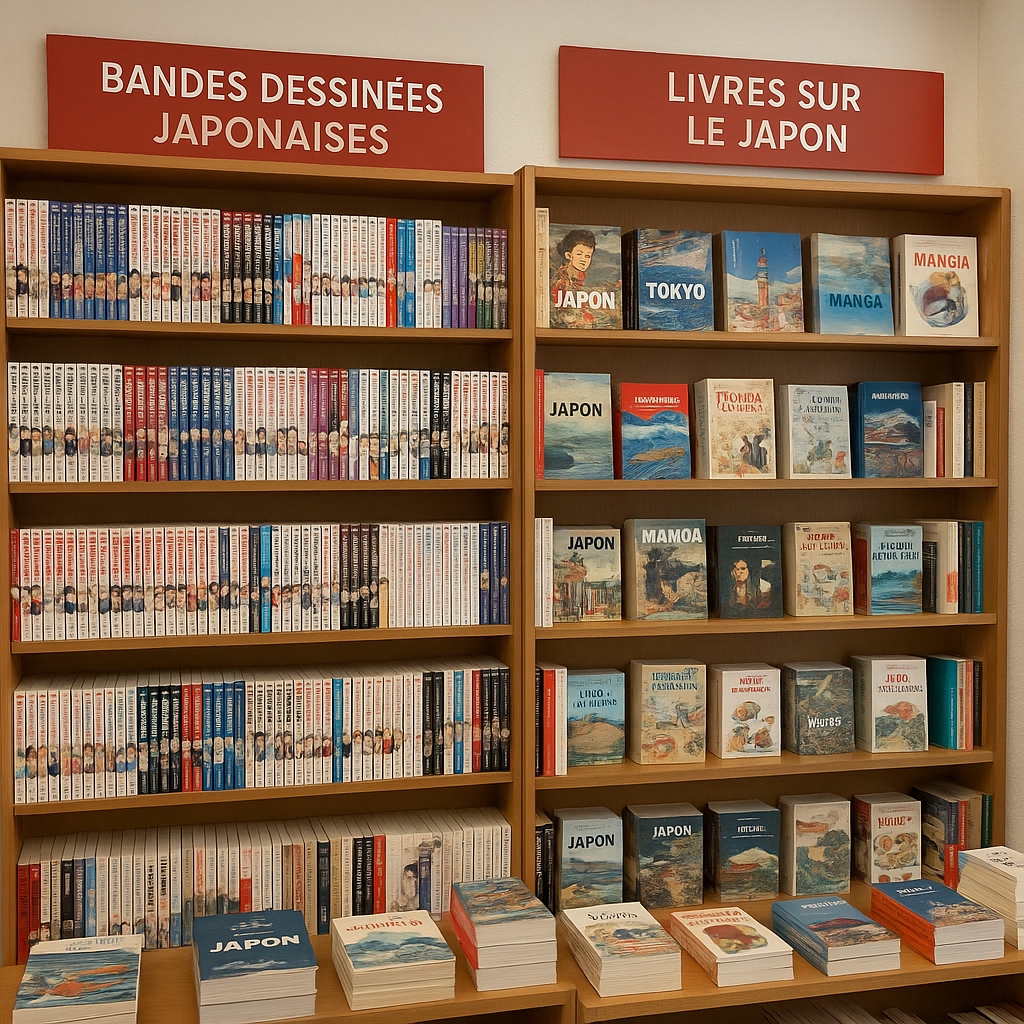 La passion française pour la culture japonaise en librairie