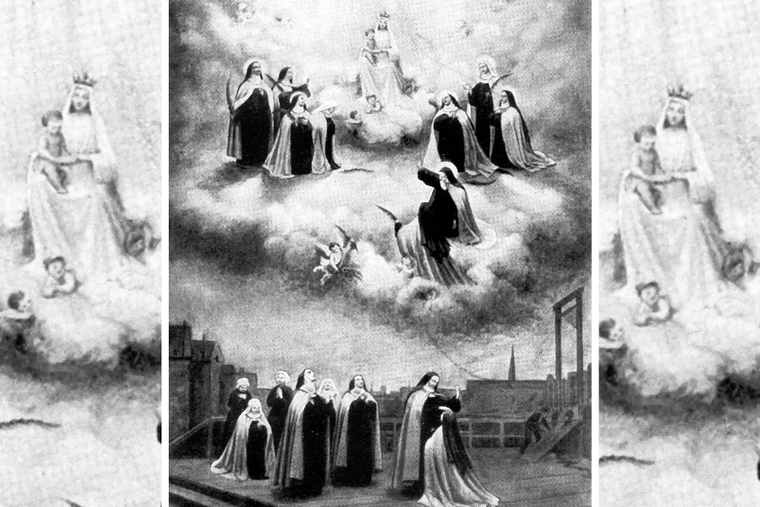 Martyrdom and heavenly ascent of Catholic nuns during the French Revolution