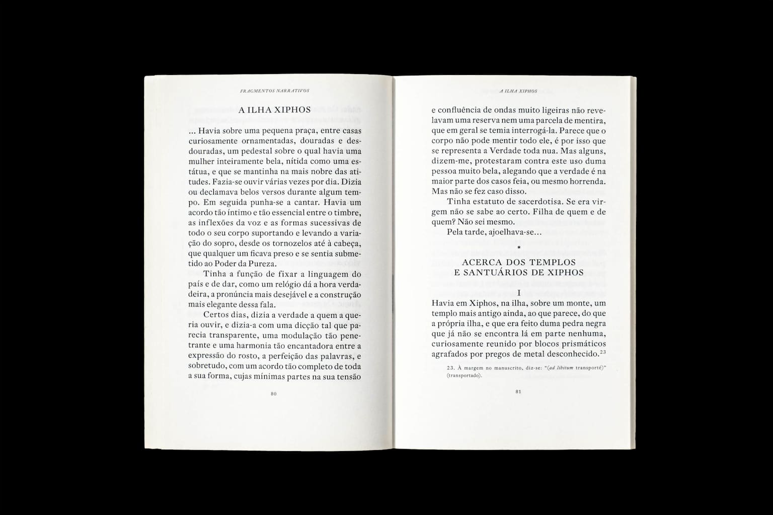 Fragmentos Narrativos