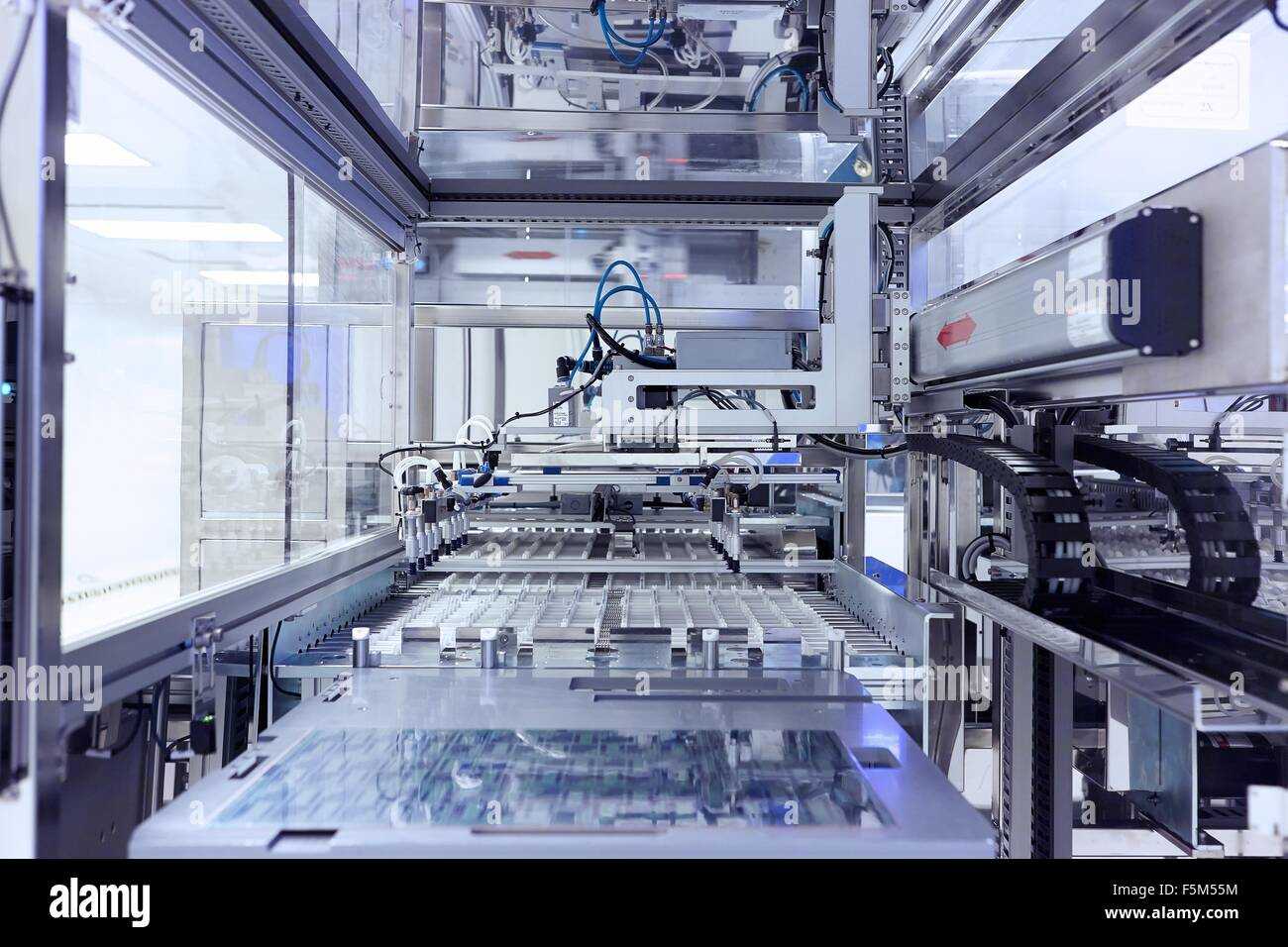 Modern electronics manufacturing facility