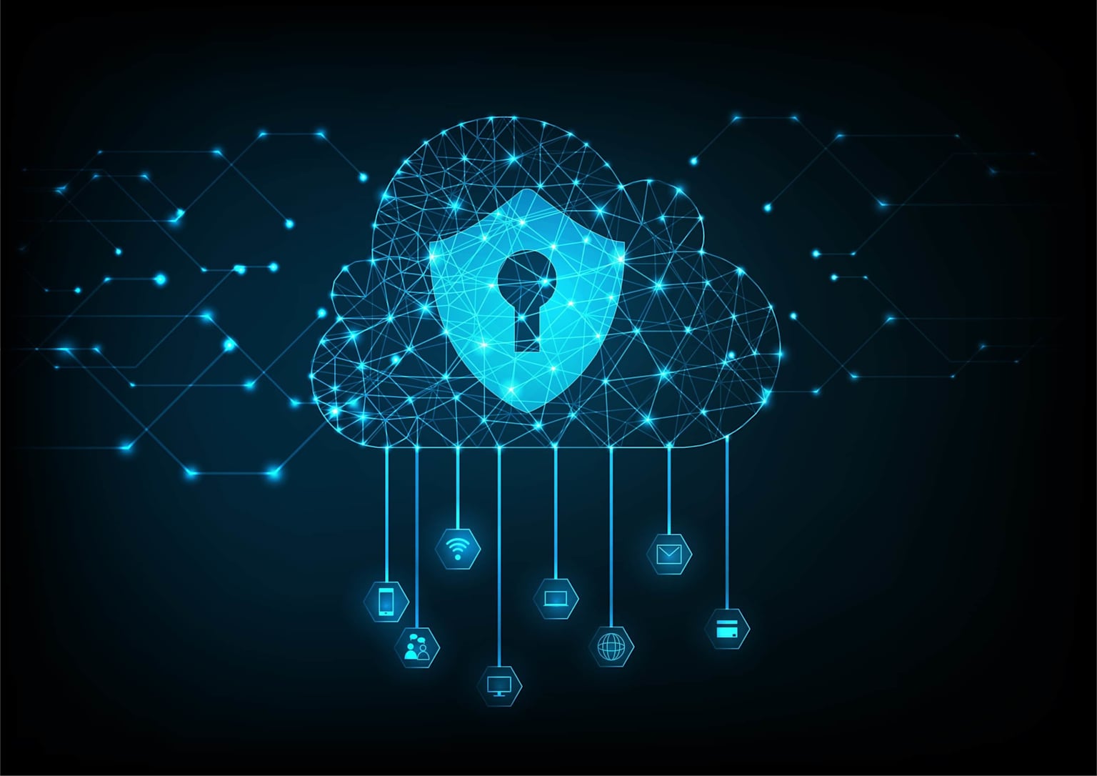 Secure cloud computing infrastructure with a focus on data protection and cybersecurity for government IT environments