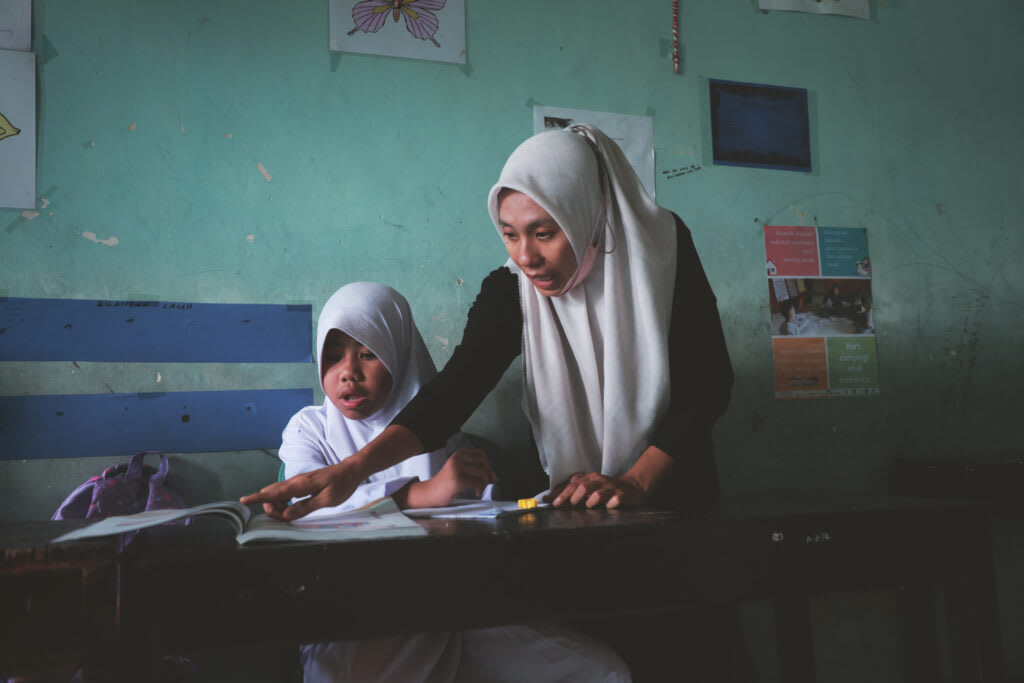 Interaksi guru dan siswa dalam pembelajaran