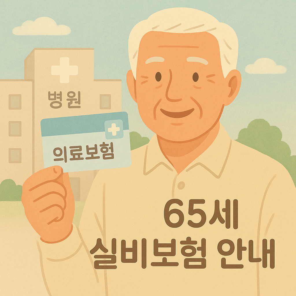 Illustration for 65세 실비보험 blog post