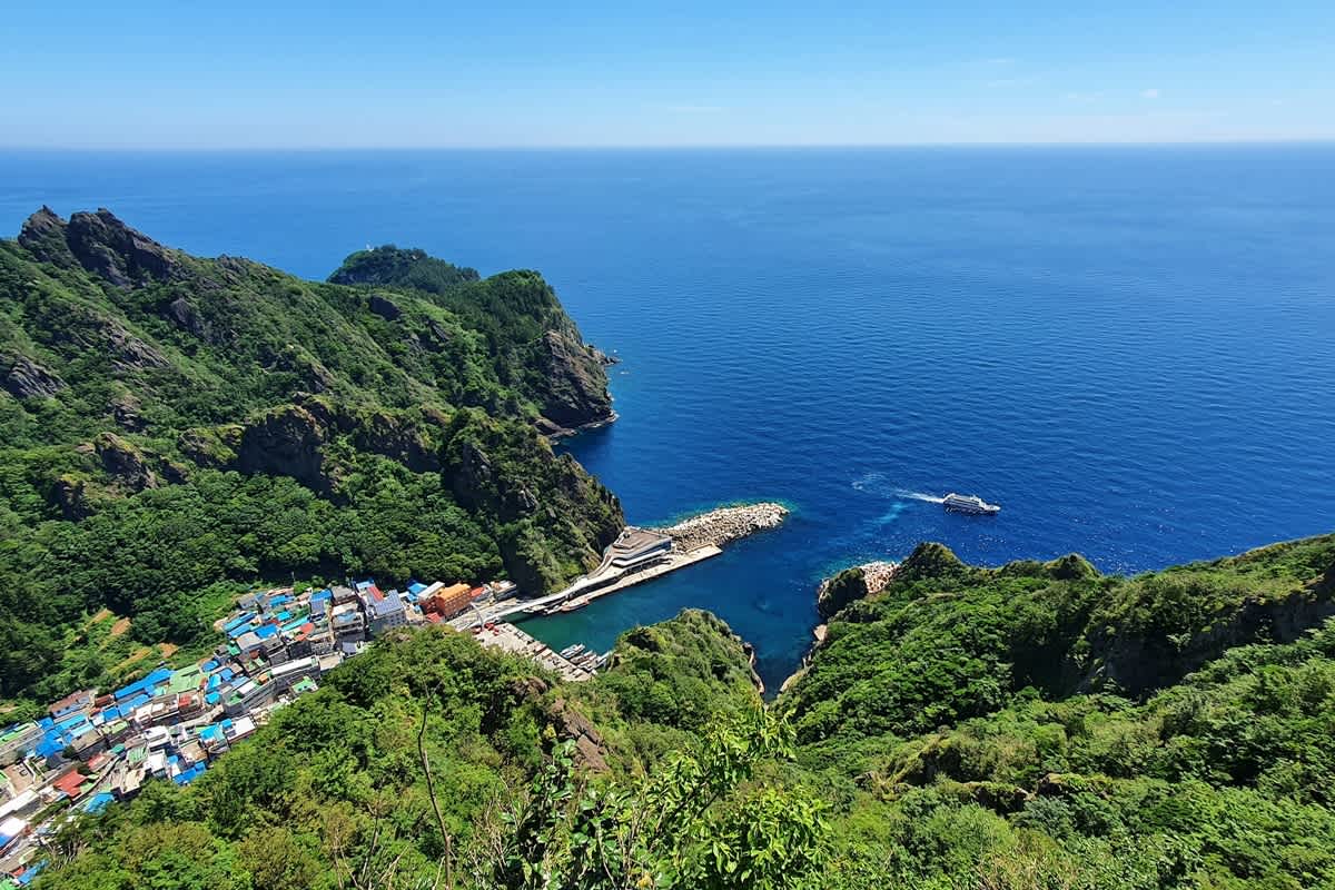 울릉도 전경