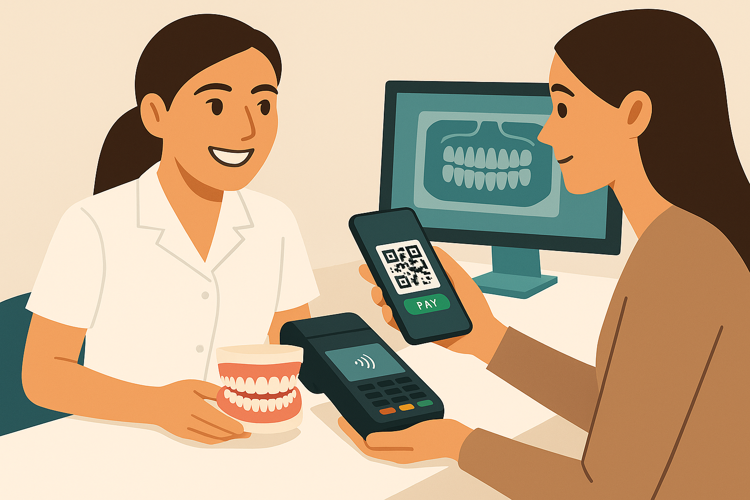 Digital payment illustration