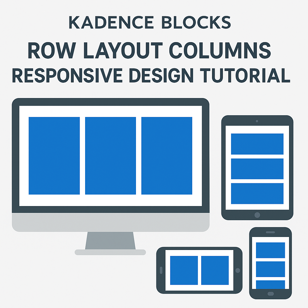 Tutorial de diseño responsivo con Kadence Blocks