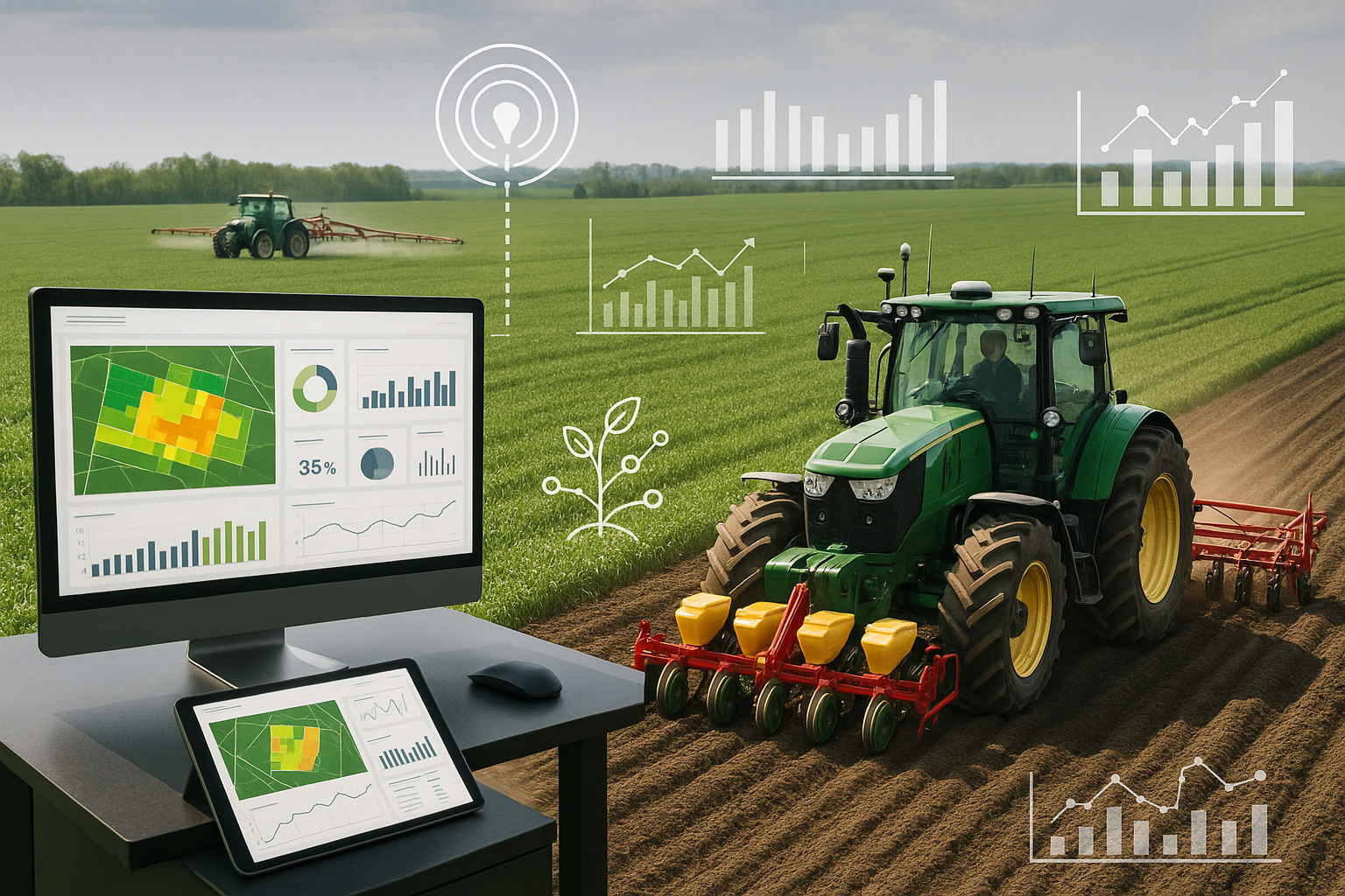 Modern precision agriculture technology and data-driven farming