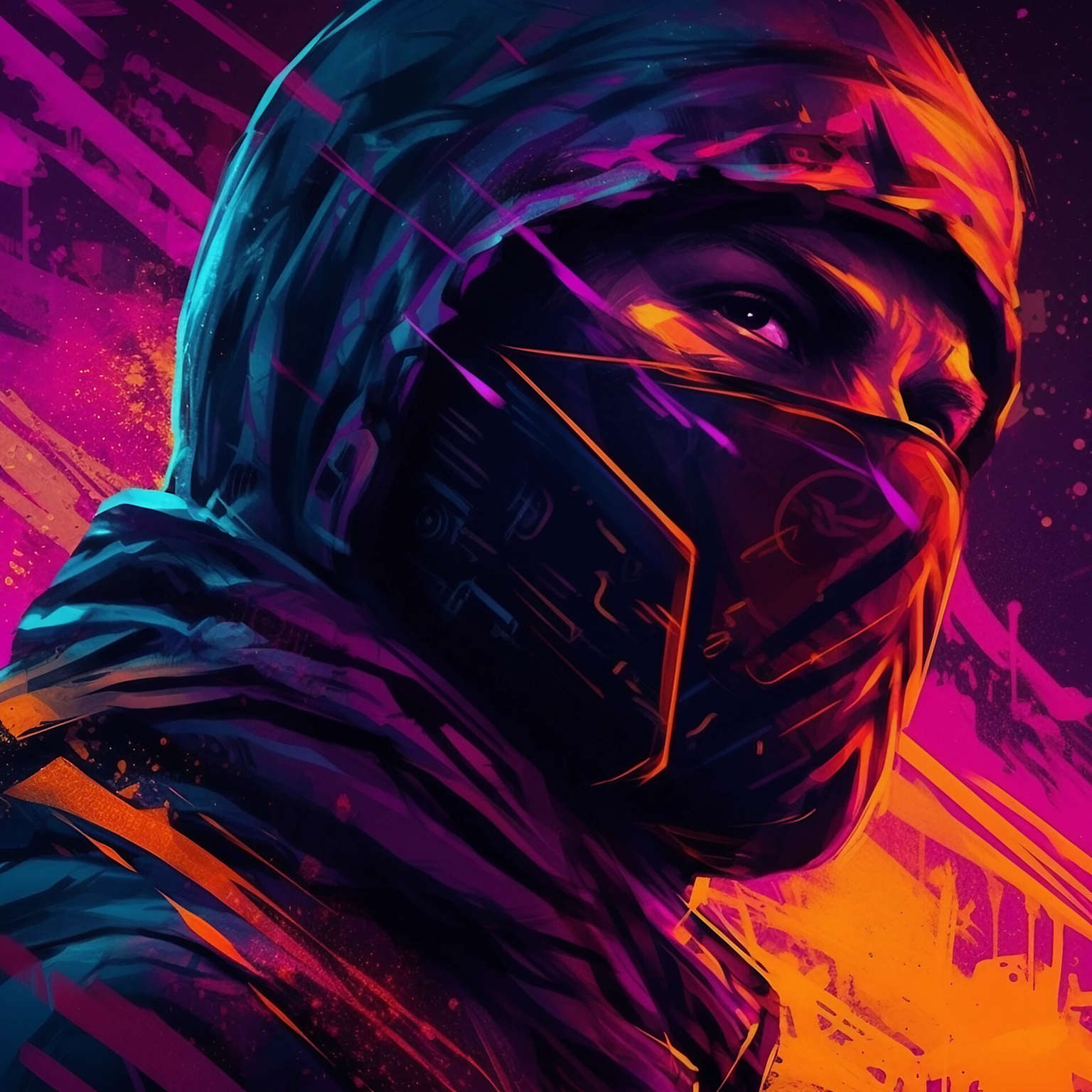Cyberpunk Ninja