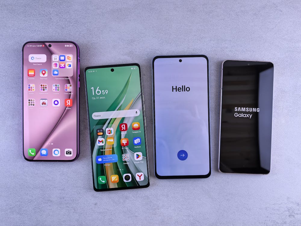 Modern smartphones display