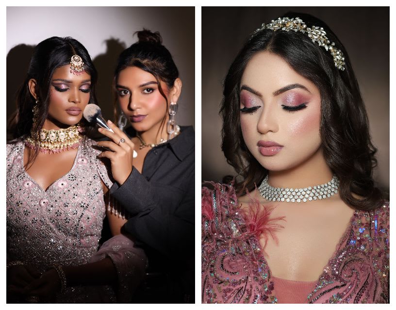Women showcasing traditional Indian beauty with authentic attire and jewelry, emphasizing diverse cultural aesthetics