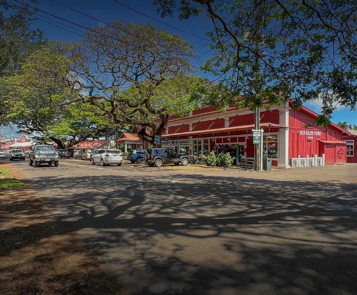 Old Koloa Town on Kauai showcases charming plantation-era buildings and lush tropical surroundings that highlight Hawaii's rich history