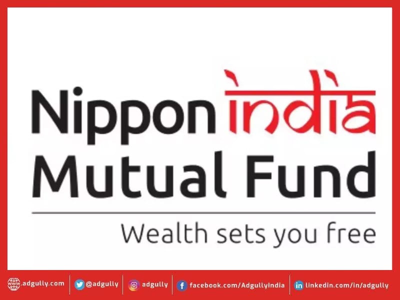 Logo of Nippon India Mutual Fund with the tagline 'Wealth sets you free'