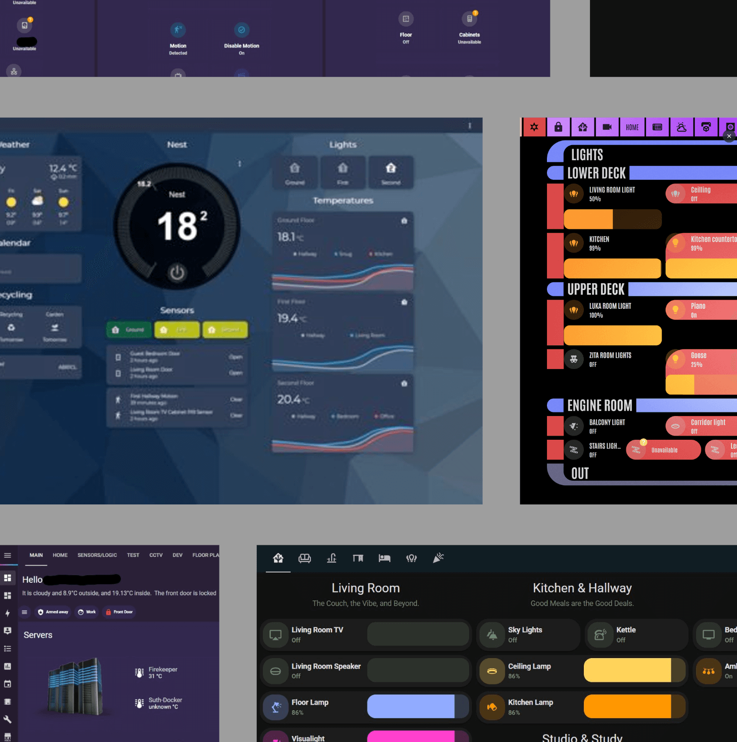 Home Assistant Dashboards