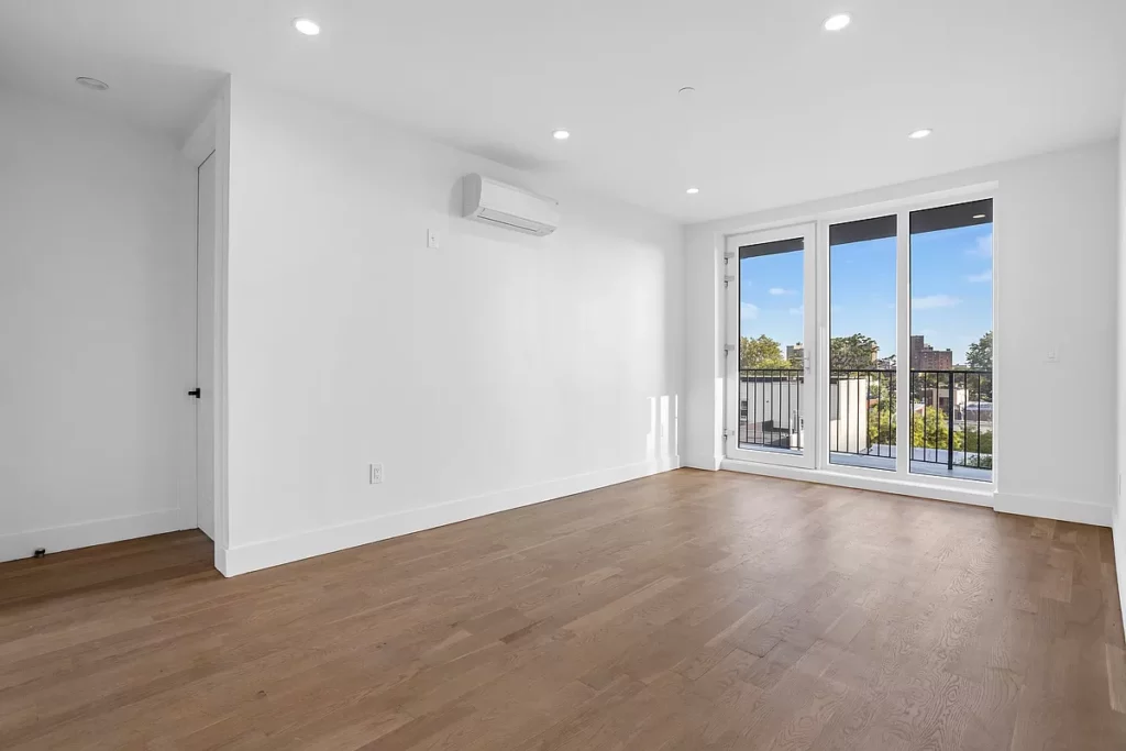 Large UPVC windows interior