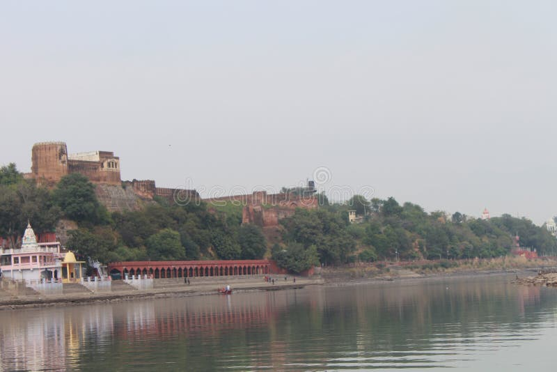 Akhnoor Fort from Chenab River