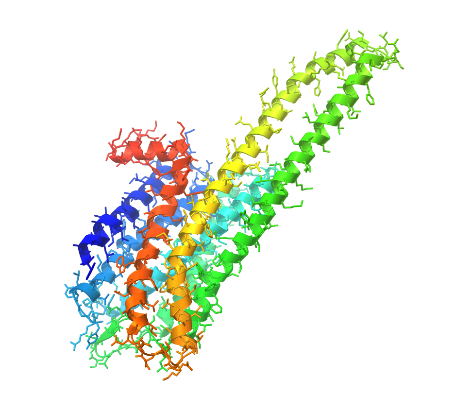 Three-dimensional structure of the serotonin 5-HT2A receptor relevant to psilocybin's antidepressant action