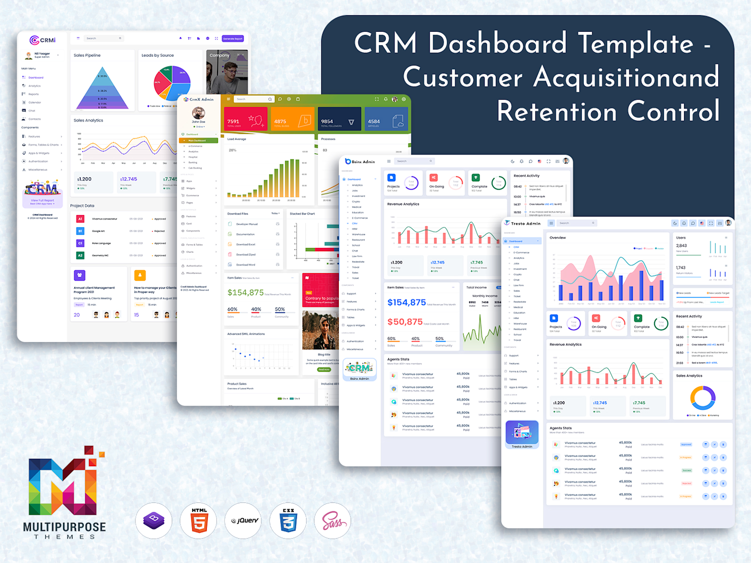 CRM Dashboard