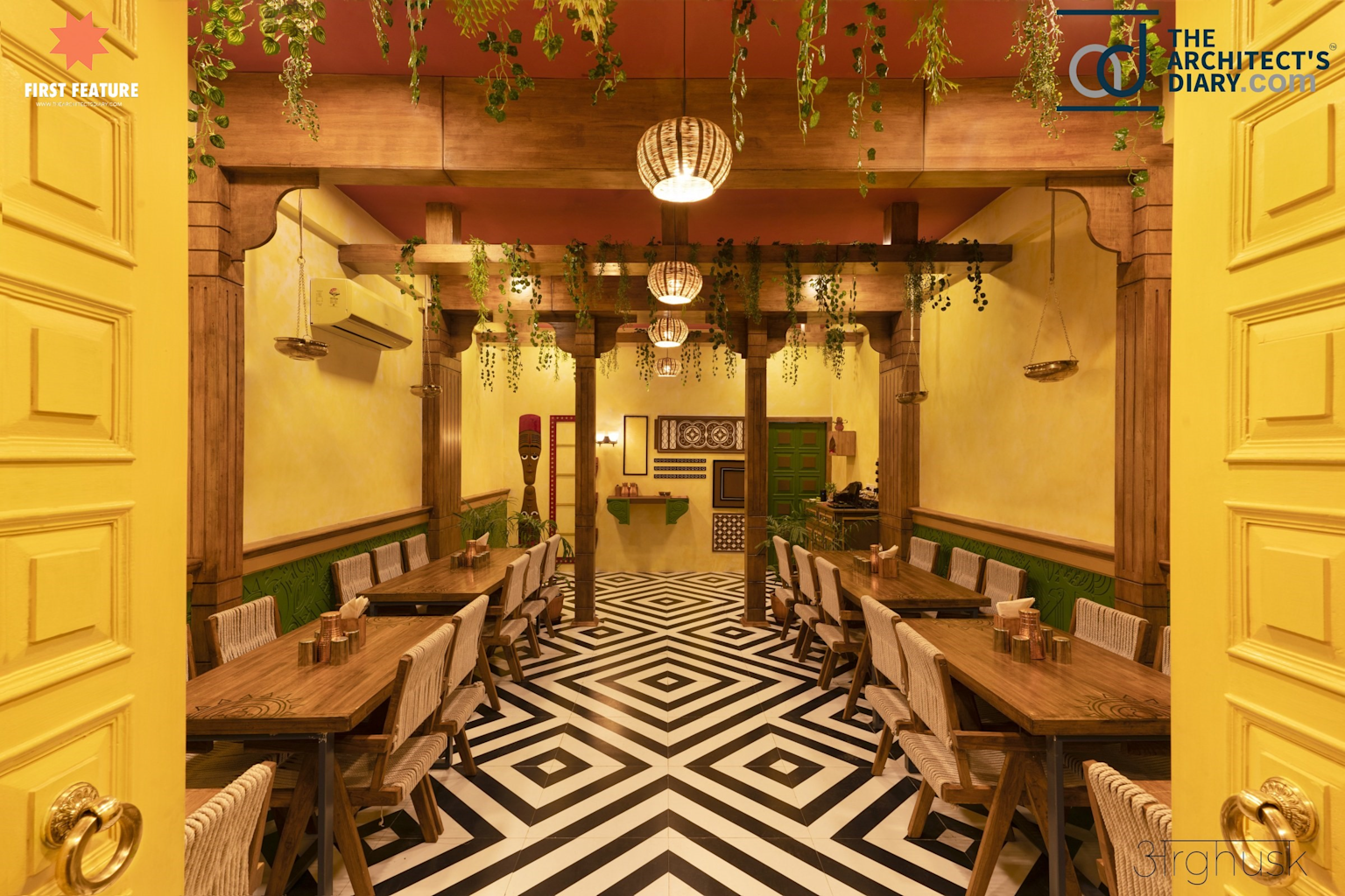 Kerala Restaurant Interior