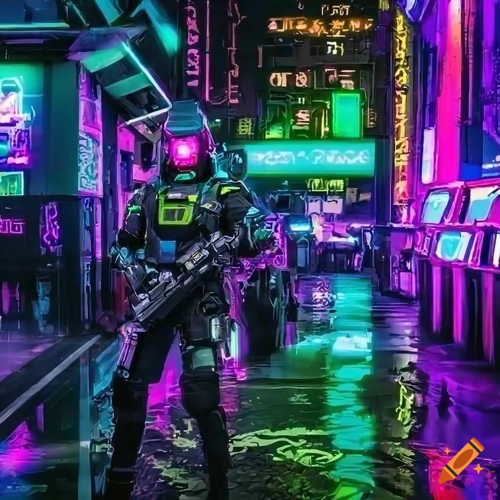 Cyberpunk Background