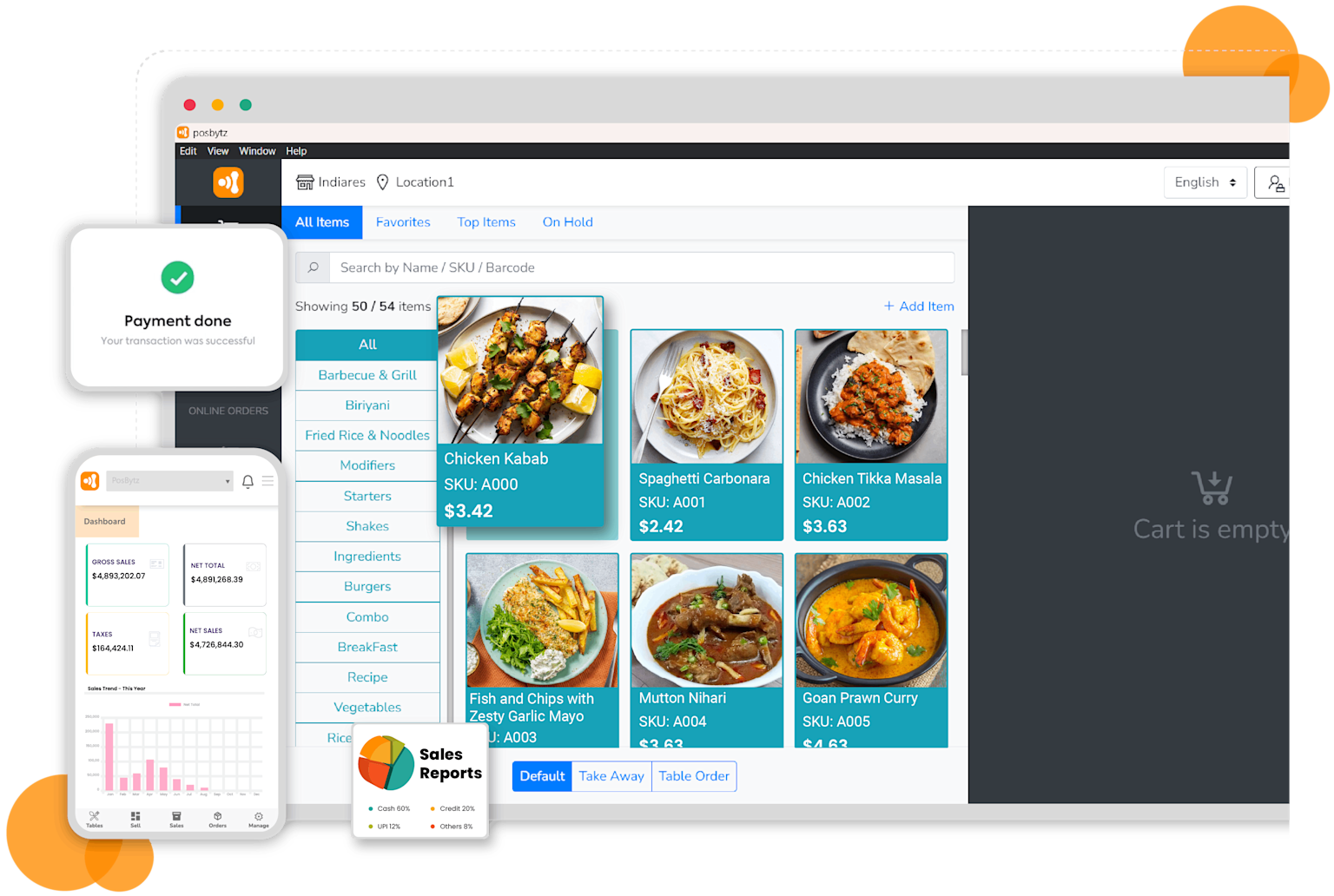 Restaurant Management Dashboard