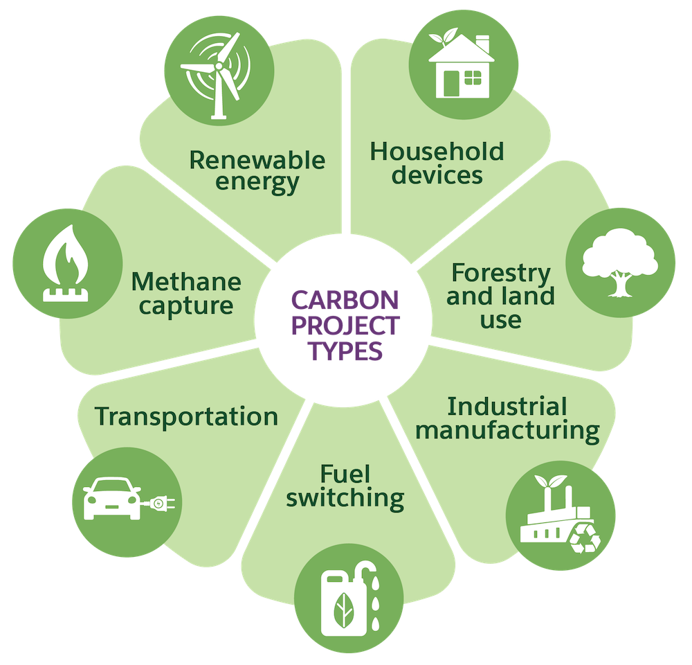 Carbon Project Types and Credits