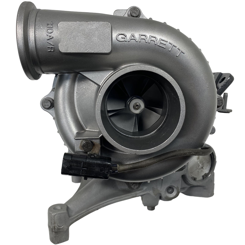 Remanufactured Garrett TP3801 turbocharger compatible with Ford 7.3L Powerstroke engines